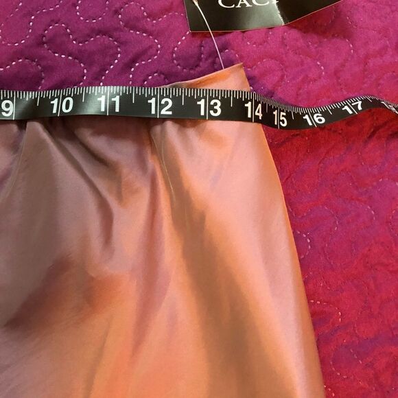 NWT 90’s Cachet metallic violet / lavender  skirt & jacket -   size 8 TALL - Picture 6 of 12